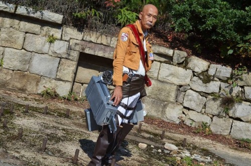 65 year old Tomoaki Kohguchi works as a consultant and cosplays on his free time&hellip; awesome!