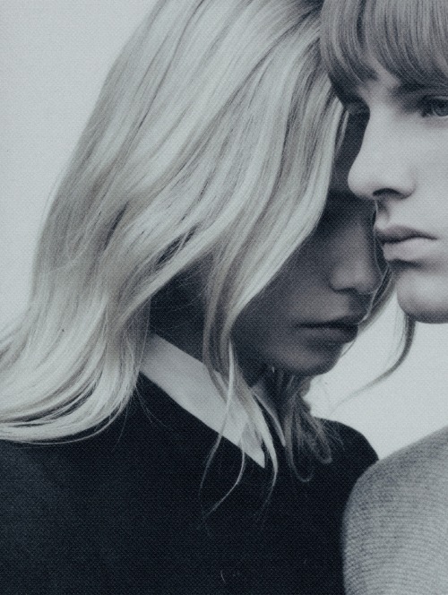 pradaphne:  Natasha Poly and Yannick Mantele photographed by Willy Vanderperre for COS Magazine Fall