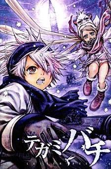 lagbeeing:   This is about mail delivery people, in an alternate world, who save their planet, as well as giving out pretty epic letters. This is Tegami Bachi. Not to mention the main is an adorable 12 year old albino boy! Link to manga: link  And his
