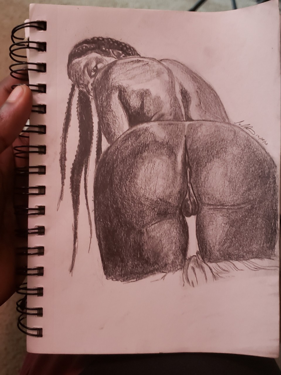 newyawkslice:@astrorudeboi is AMAAAAZINGGGG, he drew me. Follow him 🥳🖤 DM him
