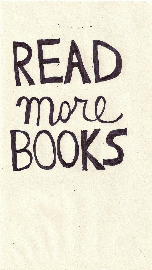 21vines:  read more books (by Lauren Hannah) 