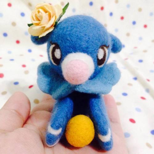 wolfwithribbon: wool felt   Popplio  <3