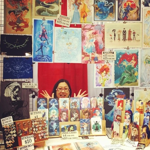 Last day of #torontocomicon! It’s been amazing! I’ll be at booth A175 ❤️❤️ #yienyip (at 