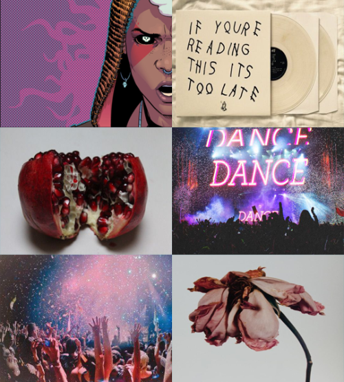 teentitand: The Wicked + The Divine Aesthetics → 4. Persephone “The plasma in my head cra