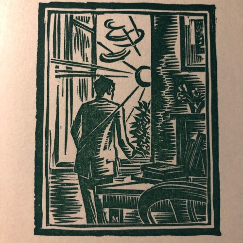 thecultoftheamateur:The frontispiece of the Siegfried Sassoon novel, The Weald of Youth, in the 1942