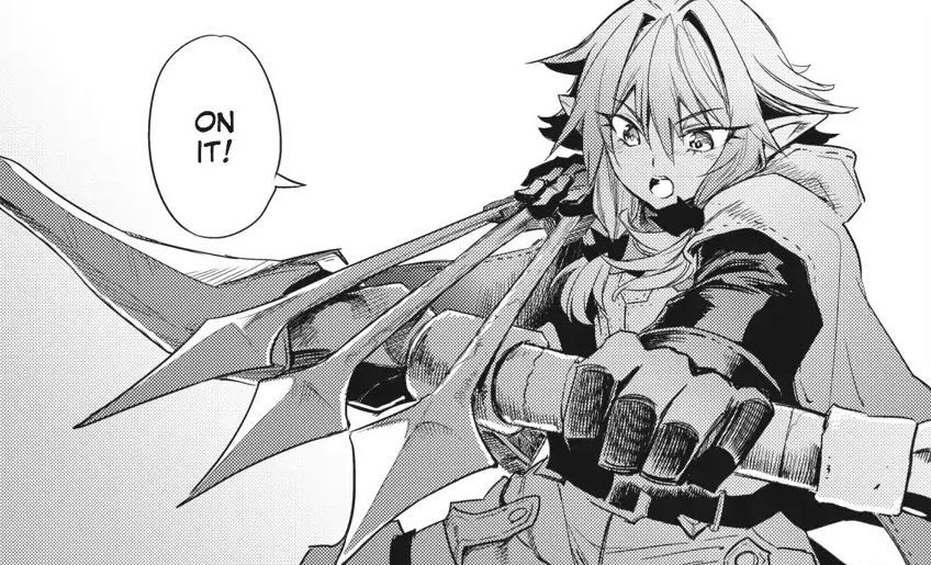 Image tagged with goblin slayer manga high elf archer on Tumblr