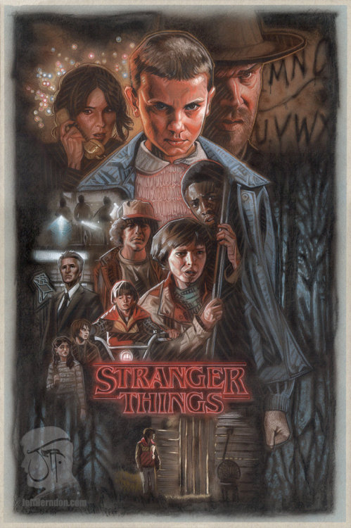 pixelated-nightmares:StrangerThings by Jeffherndraw