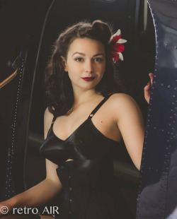 whatkatiedidlingerie:    Welcome to day 4 of our 12 days of Christmas. I hope today is not to painful for those of you back to work!Today we have Alice Katz wearing our Maitresse Bullet BraPhotography by Dave Jackson of Retro Air Photographic. Maitresse