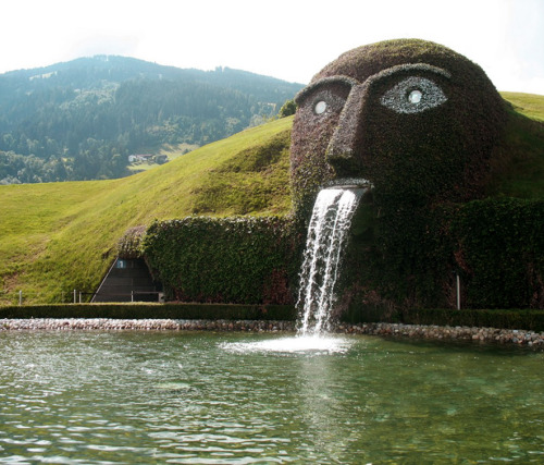 aqqindex: André Heller, “The Giant” Fountain, for the Swarovski Crystal Headquarters