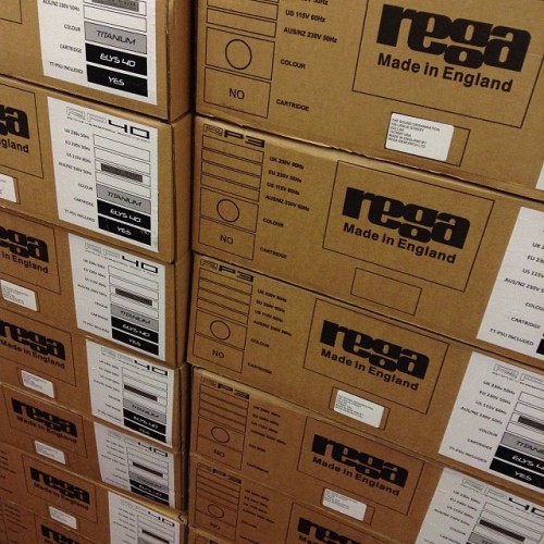Limited edition Rega RP40 Turntables! via Needle Doctor