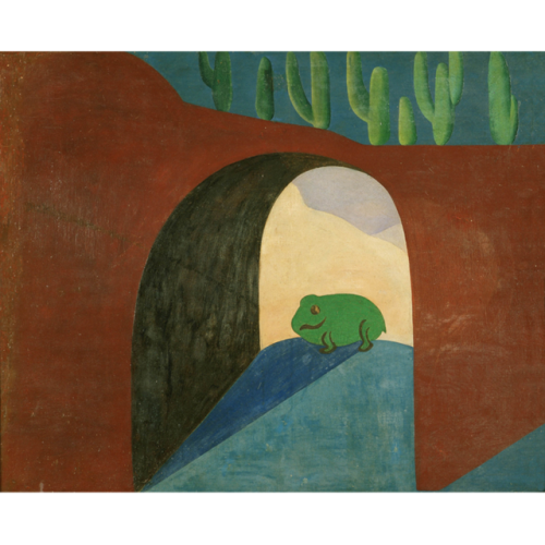 montanha-azul:O Sapo, 1928, Tarsila do Amaral