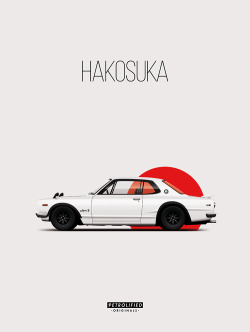 petrolified:  The new print of the Hakosuka