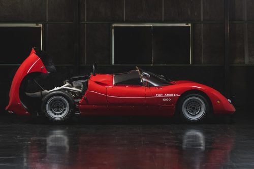 1966 Fiat Abarth 1000 SP with Fiat Abarth 1000 SP concept