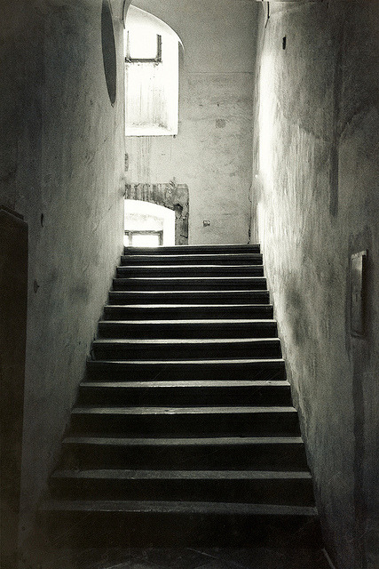XXX stairs castle by soleá on Flickr. photo