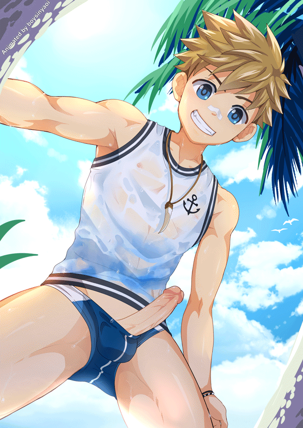 Gay anime boy