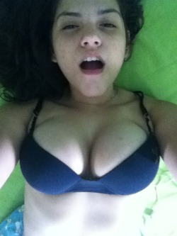 getsuswet:  Ever saw a Brazilian boob? no? ahah here it is :) hope my selfie get someone in the mood :) http://sorryimnotharrystyles.tumblr.com/