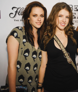 akendrickdaily: Anna Kendrick &amp; Kristen Stewart at the MTV Video Music Awards - After Party (2008)