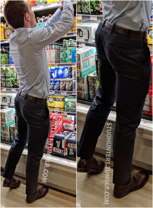 Grabbing Some Drinks For The Office Party. The Same Beer That Will Later Get Him So Shit Faced Drunk,
