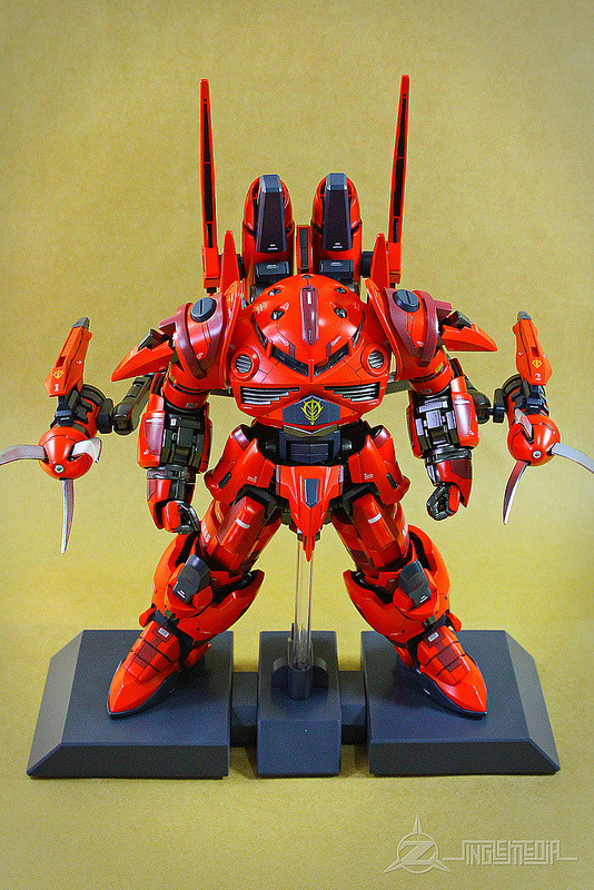 gunjap:  AMAZING MG 1/100 Z'Gok Messer: Custom Work by Singlemedia [Philippines]