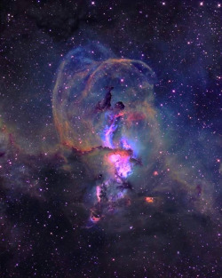 the-wolf-and-moon:Ibex Nebula