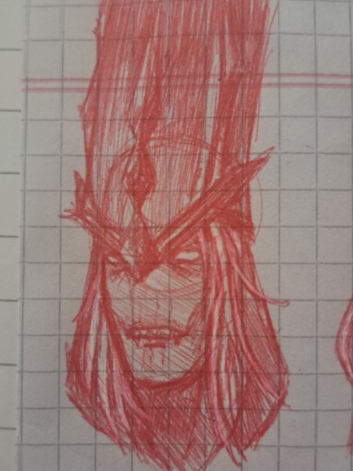 I Try To Draw Him Well 