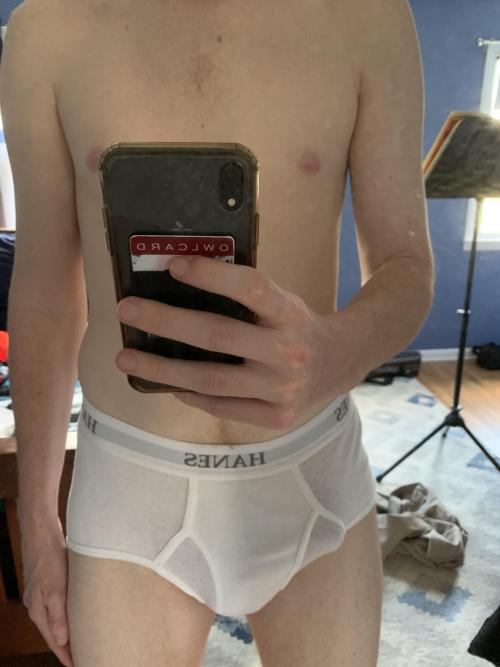 Tighty Whities. The only underwear a guy ever needs. Perfect for keeping boners under control.