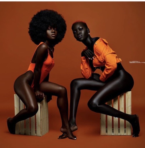 blackpeoplefashion:That melanin magic