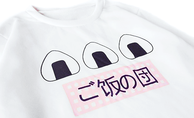 molangg:  egg and rice ball sweatshirt | discount code: kristie10