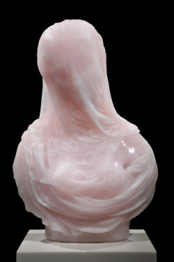 praying: Purity by Barry X Ball, Pink Iranian Onyx, 2008-2011