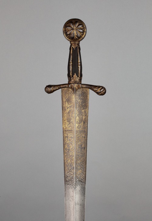 Gold decorated sword, Northern Italy, circa 1500from The Art Institute of Chicago