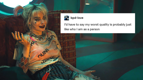 birds of prey + text posts (harley quinn edition)16/?