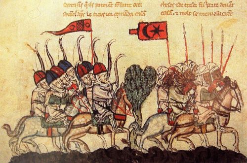 medievalpoc:HaytonLa Flor des Estoires d’OrientThe Battle of Wadi al-KhazandarFrance (c. 1300)The Ba