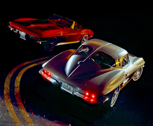 coloursteelsexappeal: 1963 Chevrolet Corvette