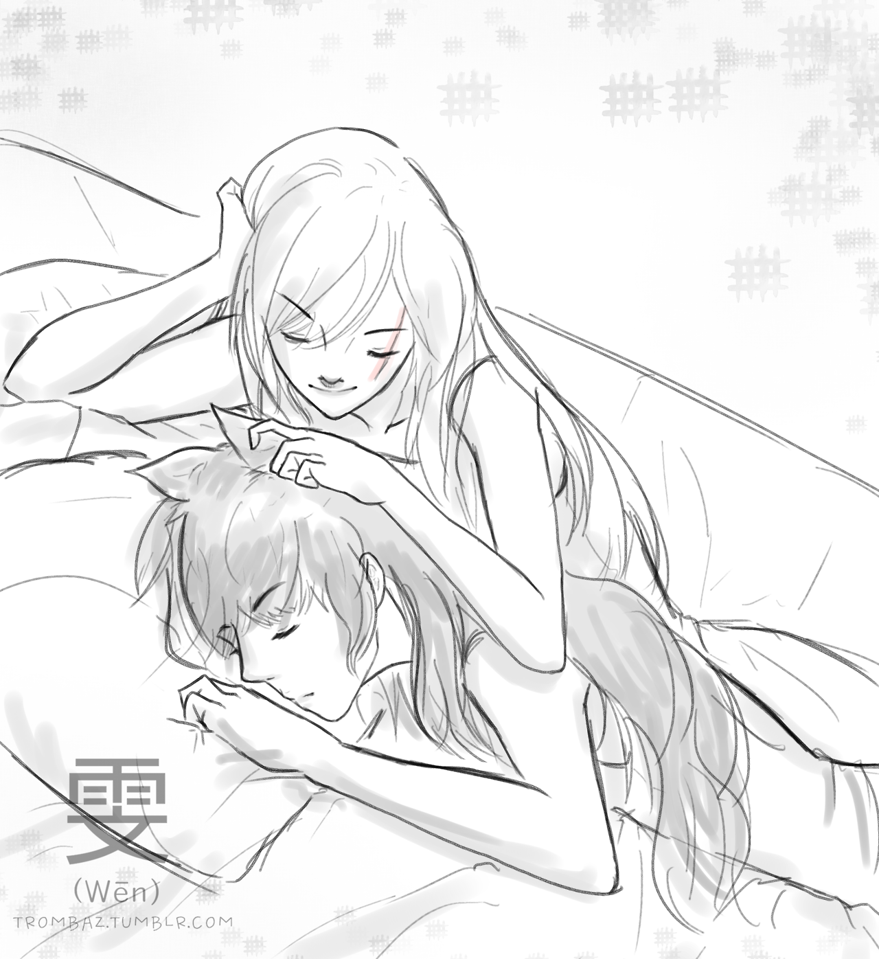 trombaz: A quick sketch to celebrate RWBY vol 5 hahaa. The production team really