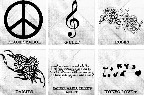 artchet:  Lady Gaga’s tattoos. 