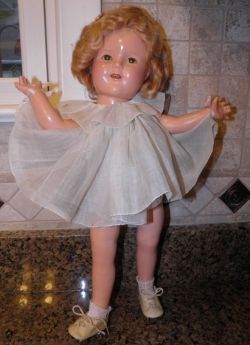 furiouscrusadeavenue:Shirley Temple collectible doll. 