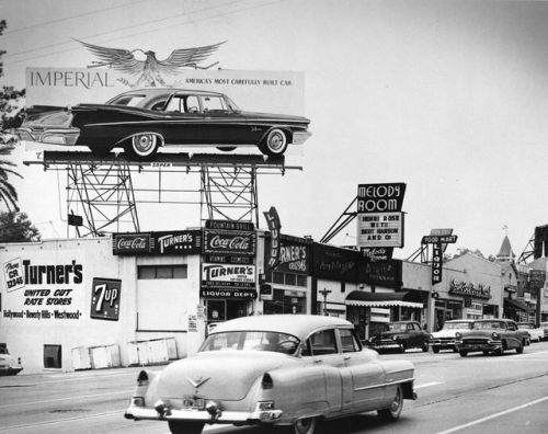 theniftyfifties:  Sunset Boulevard, Los Angeles, porn pictures