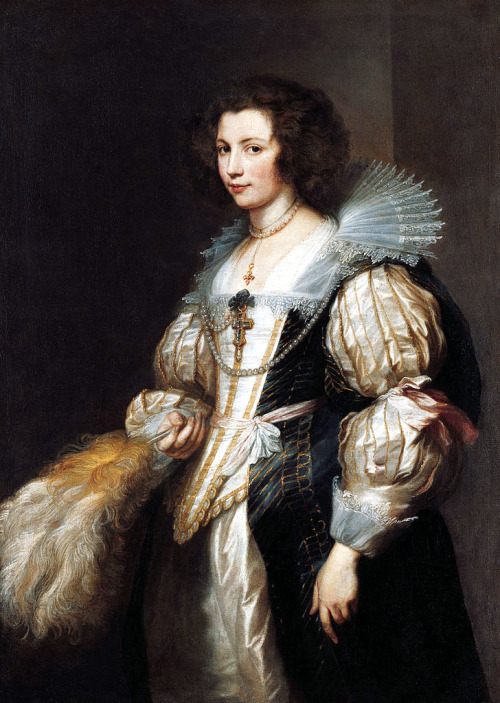 Maria de Tassis by Anthony van Dyck, 1629-30