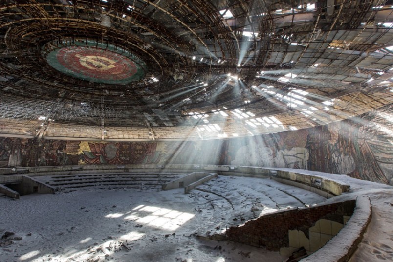 destroyed-and-abandoned:  Abandoned Bulgarian Communist Party Headquarters