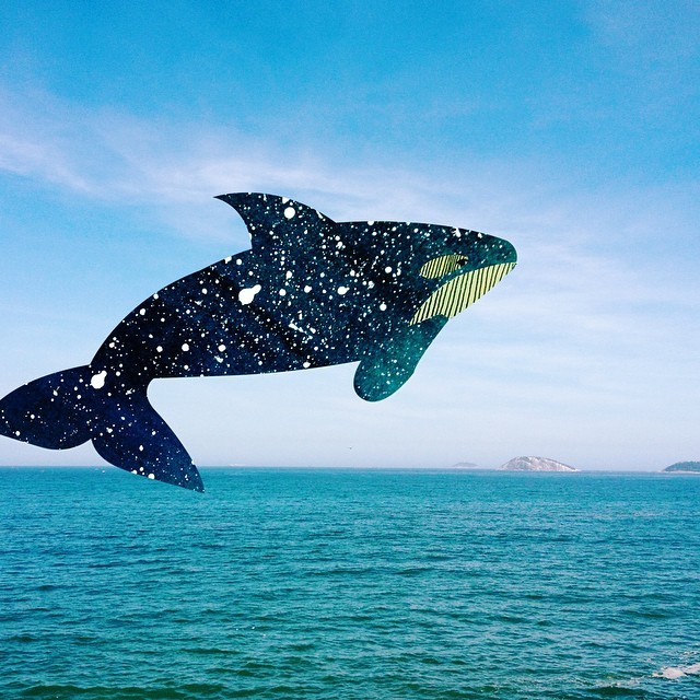 jedavu:  Colorful Illustrations Added to Photos Transform Reality into Fantasy Rio