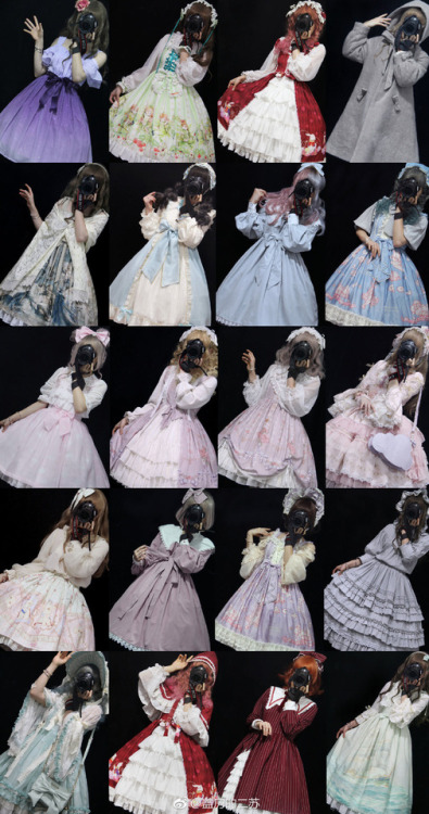 lolita-wardrobe:  A Chinese Lolita Girl’s 2018 Summary (source & credit: weibo.com/HLXNYZX)