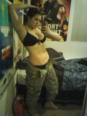 mymarinemindpart2:  Yummy Army girl pt 4