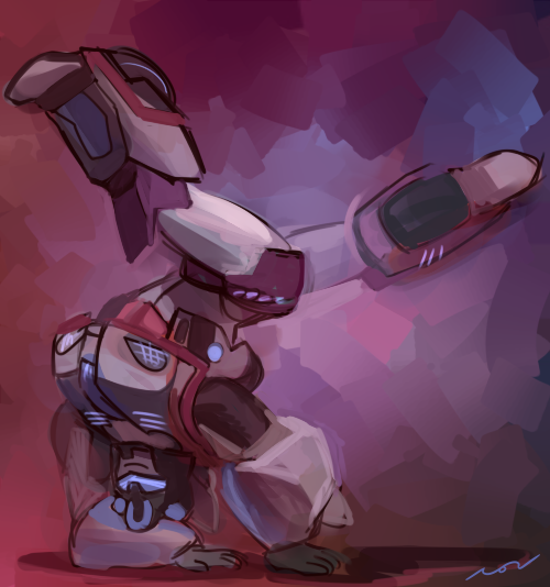 ironcrack - Do not fear, my friends I will protect you. Brace for collision!