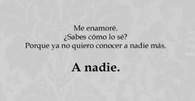 danielmendoza747:  Aaaaaaa Nadie solo quiero pasar con tigo el resto de mis dias
