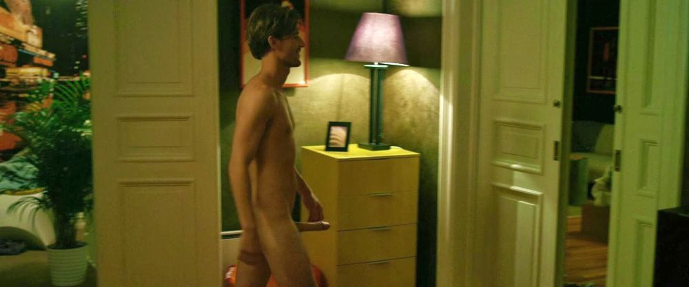 Male Star Anders Rydning naked in the film “Pornopung” (2013)