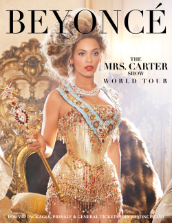 glossylalia:  darkjez:  slapface:  isitscary:  so-treu:  entertainmentweekly:  And you thought Queen B was just a nickname.  countdown till a white feminist writes an article on how BAD FEMINIST Bey is for using her married name to headline her tour in