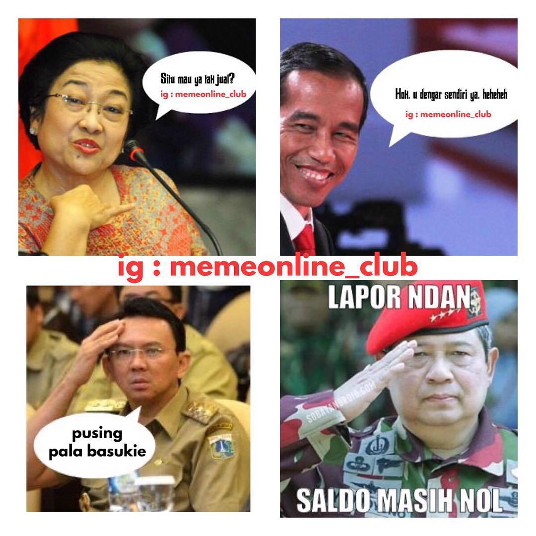 Memeonline Club Megawati Megawatisoekarnoputri Jokowi