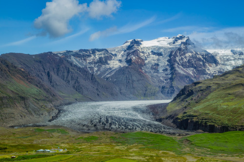 Skaftafellsjökull in summer 2011