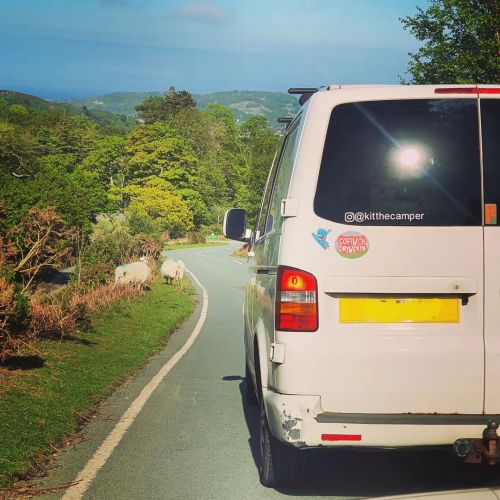 Future dreams. We followed this awesome camper half of the way home from Llanberis. I need to 1. Be 