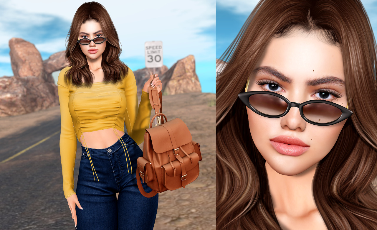 Lunaarien Second Life Fashion Blog Hair Doux Katy Hairstyle Top Jeans Osmia Lunaarien Second Life Fashion Blog Hair Doux Katy Hairstyle Top Jeans Osmia